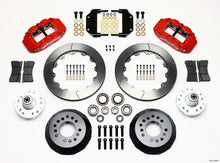 Wilwood Narrow Superlite 6R Front Hub Kit 12.88in Red Magnum Force Drop Spndle