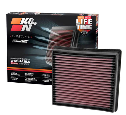 K&N Replacement Panel Air Filter for 13-14 Dodge Ram 2500/3500/4500/5500 6.7L L6 Diesel