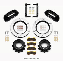 Wilwood TX6R Rear Kit 15.50in Black 2005-2012 Ford F250/F350 4WD