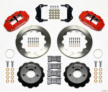 Wilwood Narrow Superlite 6R Front Hat Kit 12.88in Red 84-87 Corvette C4