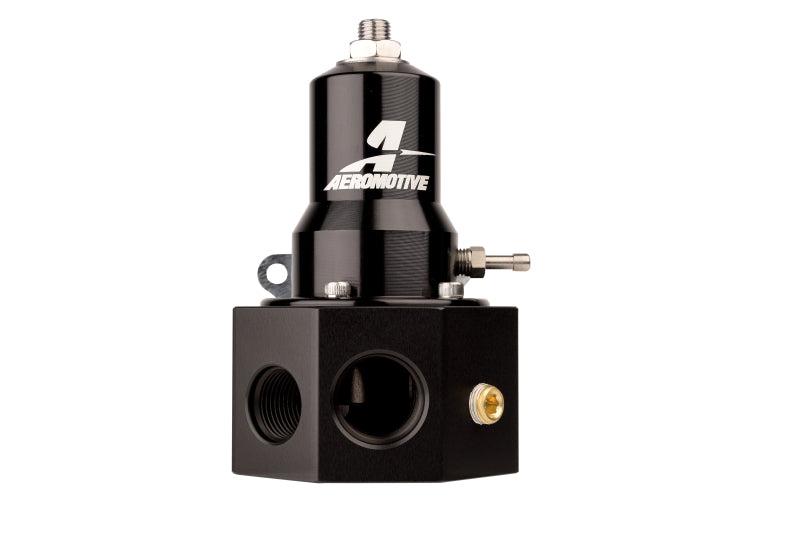 
                      
                        Aeromotive Adjustable Fuel Pressure Regulator 30-120PSI .313 Valve -3x -8 / 1x -10 Inlet -10 Return
                      
                    