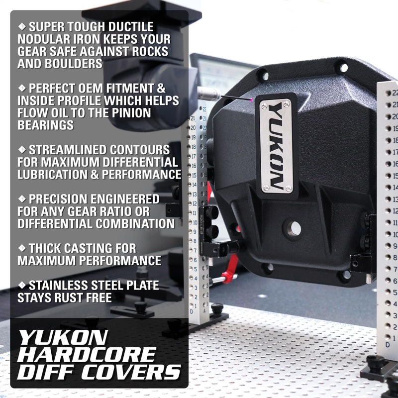 
                      
                        Yukon Gear Hardcore Diff Cover for 8.8in Ford
                      
                    