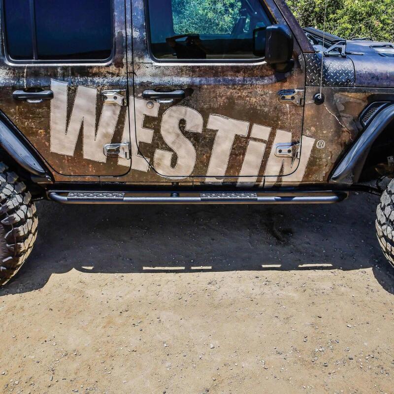 
                      
                        Westin 18-23 Jeep Wrangler JL Unlimited 4dr Rock Slider - Textured Black
                      
                    
