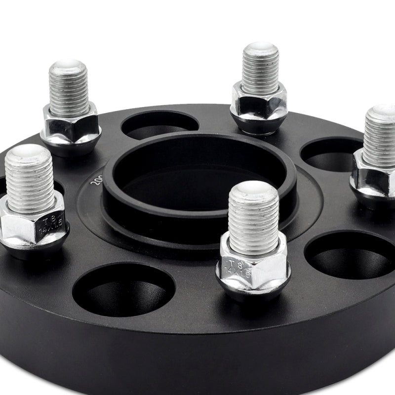 
                      
                        Mishimoto Wheel Spacers - 5x120 - 64.1 CB - M14 x1.5 - 50mm - BK
                      
                    