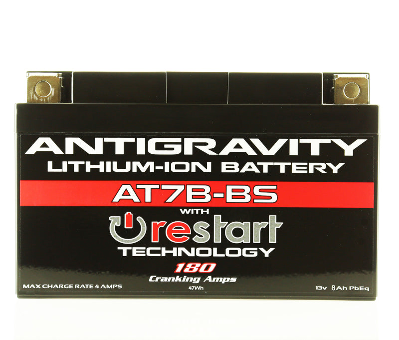 
                      
                        Antigravity YT7B-BS Lithium Battery w/Re-Start
                      
                    