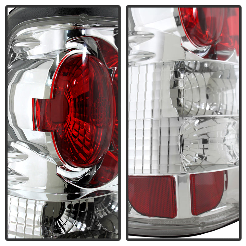 
                      
                        Spyder Chevy Silverado 1500/2500 99-02 (Not Stepside) Euro Style Tail Lights Chrm ALT-YD-CS99-C
                      
                    