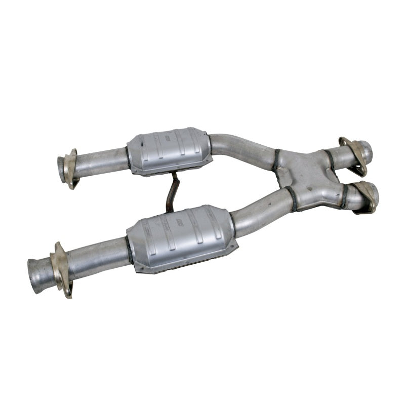 
                      
                        BBK 79-93 Mustang 5.0 Short Mid X Pipe With Catalytic Converters 2-1/2 For BBK Long Tube Headers
                      
                    