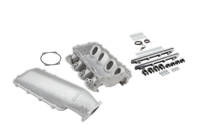 HOLLEY LO-RAM MANIFOLD BASE AND FUEL RAILS DUAL FUEL INJECTOR - GM LS3/L92