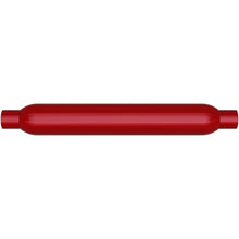 MagnaFlow Muffler Red Pack Series Glasspack 3.5in Rd 22in Body Length 2in/2in Inlet/Outlet