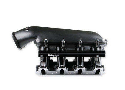 HOLLEY LS HI-RAM EFI MANIFOLD - BLACK GM LS1/LS2/LS6