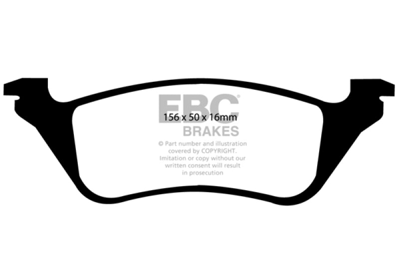 
                      
                        EBC 01-07 Chrysler Town & Country 3.3 Rear Rotors Ultimax2 Rear Brake Pads
                      
                    