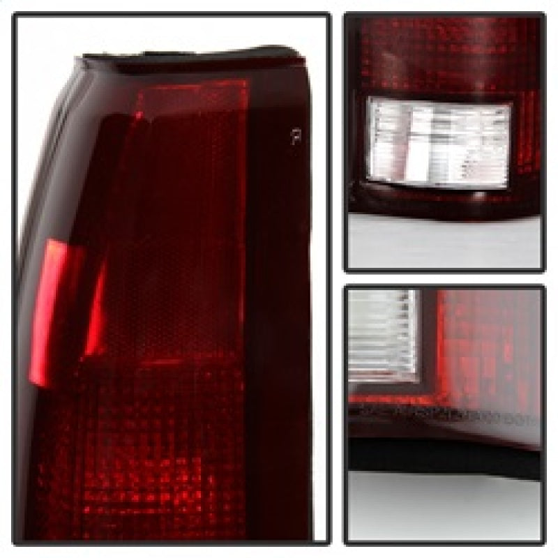 
                      
                        xTune Chevy/GMC C1500/C2500/C3500 88-01 OEM Style Tail Light - Red Smoked ALT-JH-CCK88-OE-RSM
                      
                    