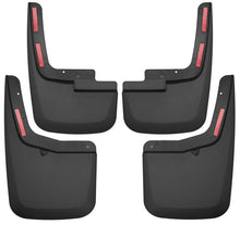 Husky Liners 2015-2017 Ford F-150 w/ OE Fender Flares Front and Rear Mud Guards - Black