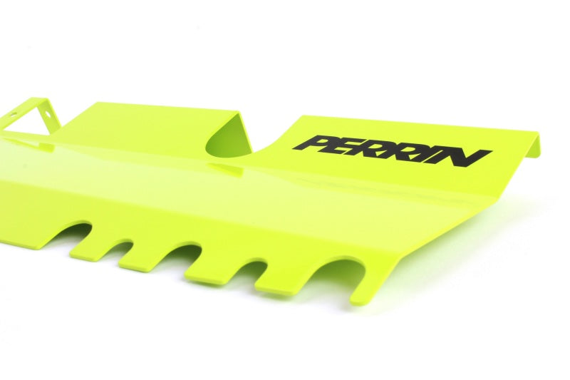 PERRIN 15-21 WRX/STI Radiator Shroud (Without OEM Intake Scoop) - Neon Yellow