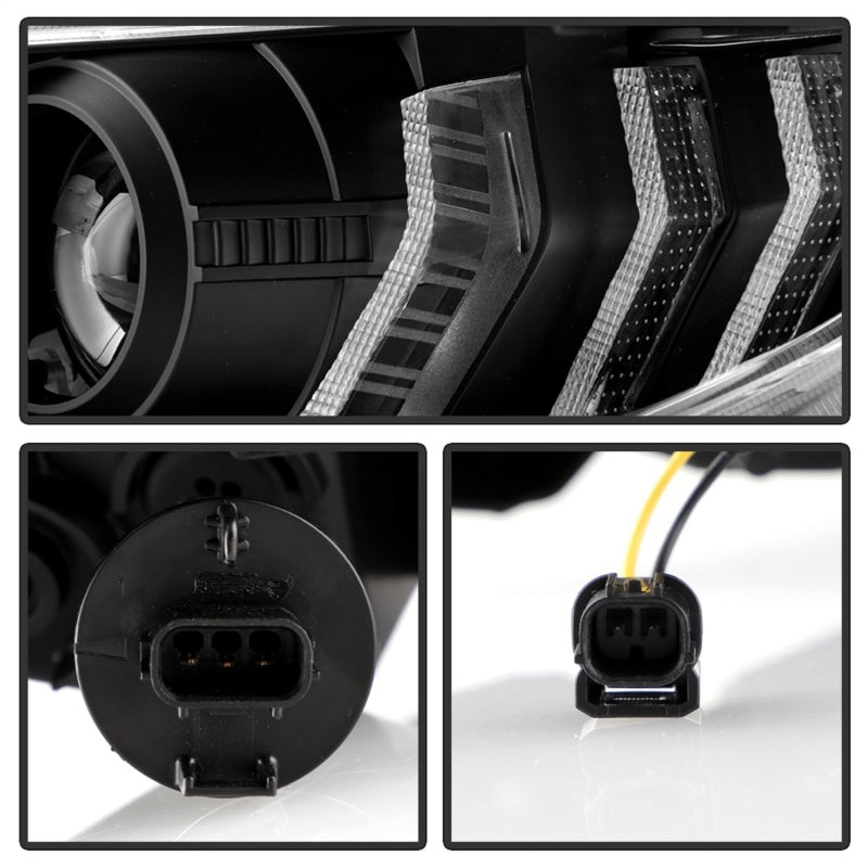 
                      
                        Spyder Honda Civic 16- 2DR/4DR/Hatchback Projector Headlights - Black PRO-YD-HC16SI-SEQGR-BK
                      
                    