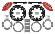 Wilwood 17-21 Can-Am X3RS Red 6-Piston Front Kit 11.25in - Drilled Rotors