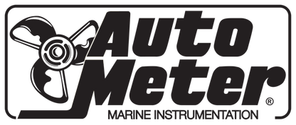 Autometer Water Temp Gauge 2 1/6in 100-200 Degree F Electric Marine Silver