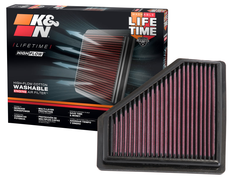 K&N Replacement Air Filter FORD FOCUS 2.0L NON-PZEV 2008