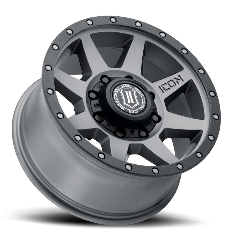 
                      
                        ICON Rebound 17x8.5 8x170 6mm Offset 5in BS 125mm Bore Titanium Wheel
                      
                    