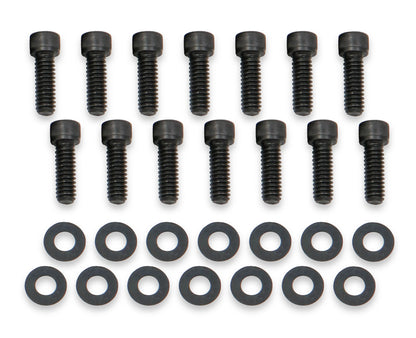 HOLLEY GM LICENSED VALVE COVER - TRACK SERIES - BBC - FABRICATED ALUMINUM