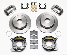 Wilwood Forged Dynalite P/S Park Brake Kit Polished Big Ford 2.36in Offset Currie Blank
