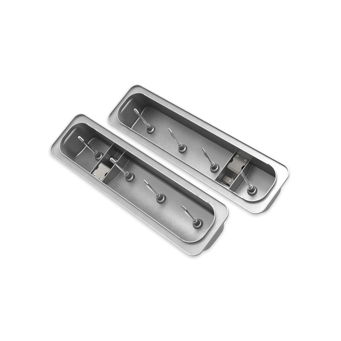 HOLLEY GM LICENSED VALVE COVER - MUSCLE SERIES - SBC - CENTER BOLT