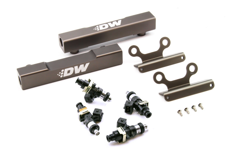 
                      
                        DeatschWerks 02+ Subaru WRX / 07+ STI/LGT Top Feed Fuel Rail Upgrade Kit w/ 1500cc Injectors
                      
                    