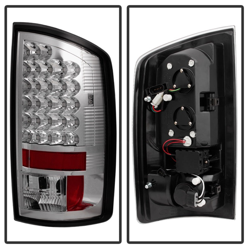 
                      
                        Spyder Dodge Ram 07-08 1500/Ram 07-09 2500/3500 LED Tail Lights Chrome ALT-YD-DRAM06-LED-C
                      
                    