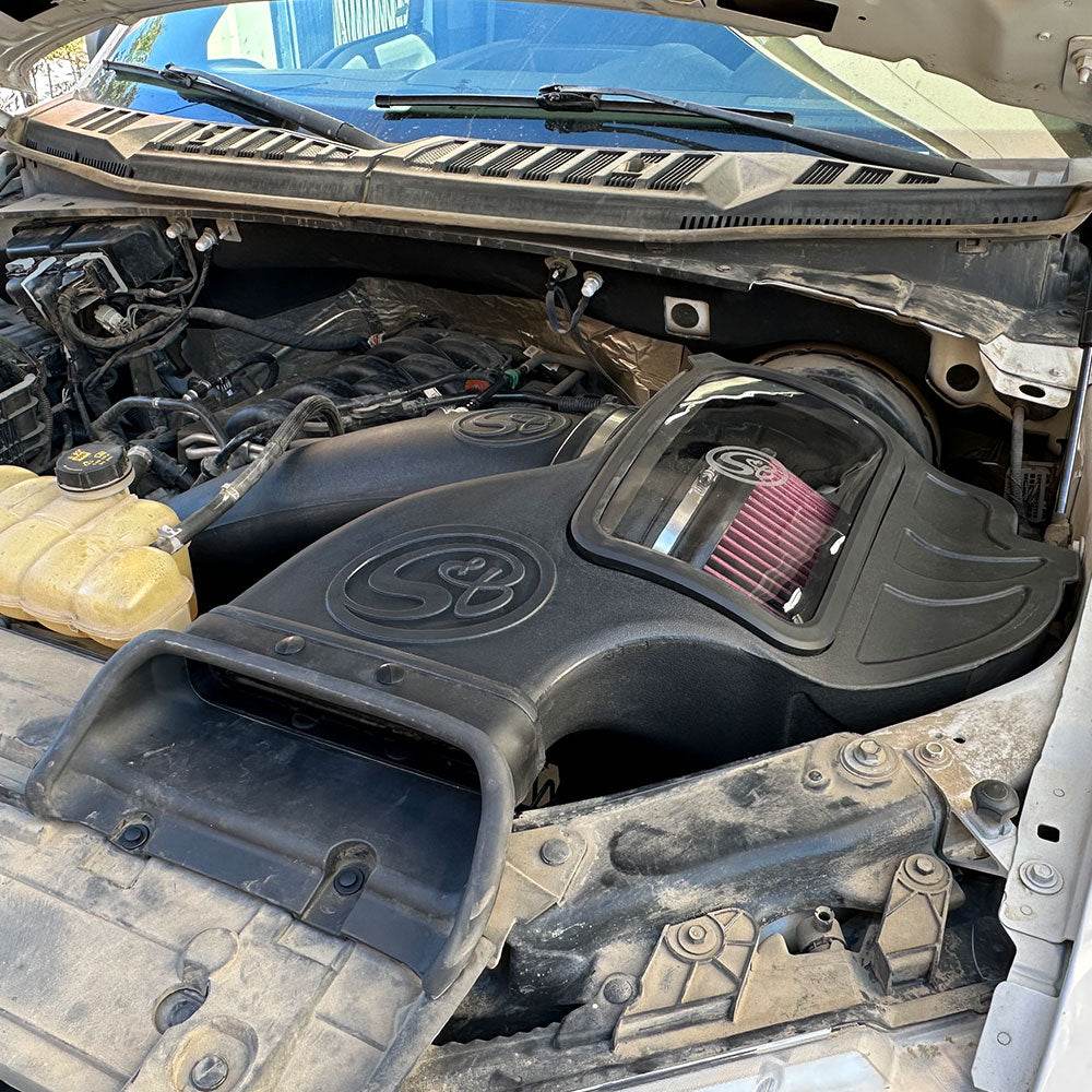S&B COLD AIR INTAKE FOR 2018-2025 FORD F-150 5.0L