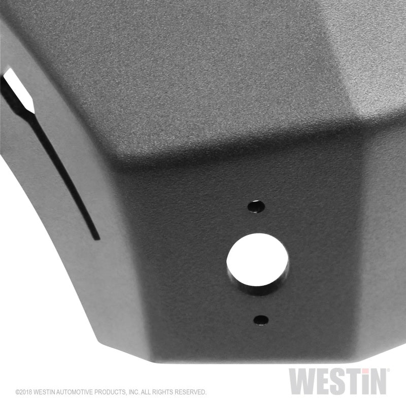 
                      
                        Westin 07-18 Jeep Wrangler JK WJ2 Stubby Front Bumper w/LED Lt Bar Mnt - Tex. Blk
                      
                    