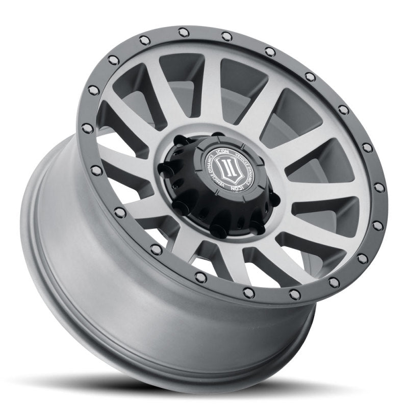 
                      
                        ICON Compression HD 18x9 8x170 6mm Offset 5.25in BS Titanium Wheel
                      
                    