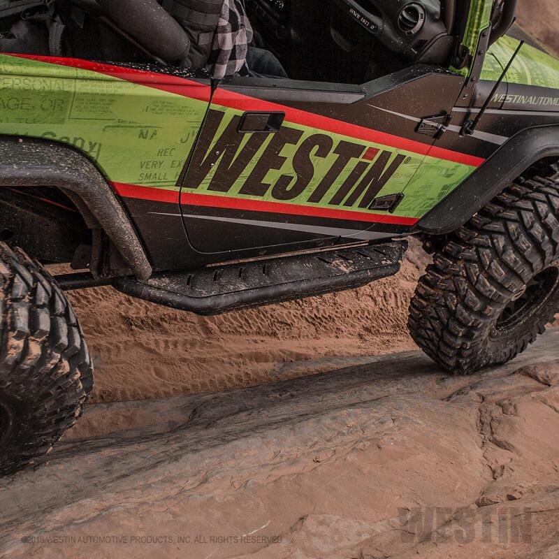 
                      
                        Westin/Snyper 07-17 Jeep Wrangler Triple Tube Rock Rail Steps - Textured Black
                      
                    