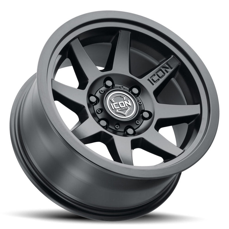 
                      
                        ICON Rebound 17x8.5 6x5.5 0mm Offset 4.75in BS 106.1mm Bore Satin Black Wheel
                      
                    