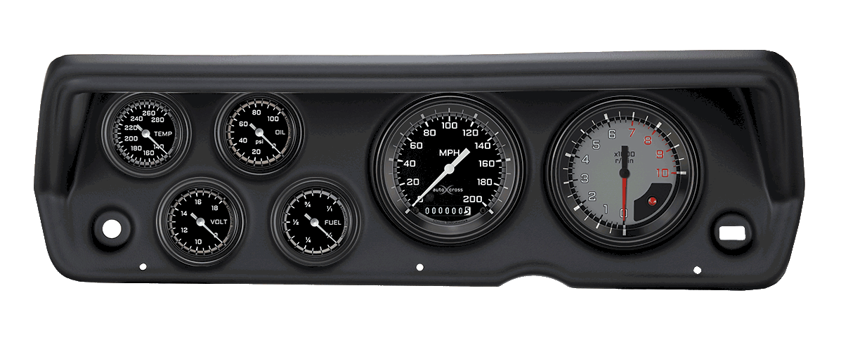 Classic Instruments AutoCross Gray Series Full Sweep | Classic Instruments