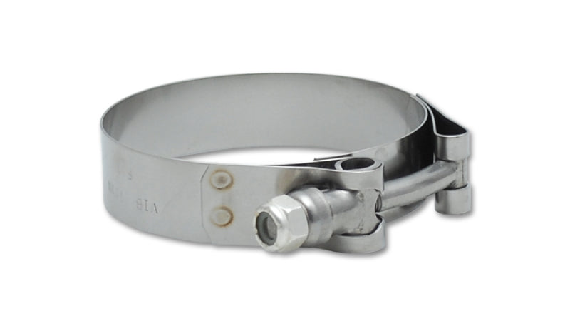 
                      
                        Vibrant SS T-Bolt Clamps Pack of 2 Size Range: 6.28in to 6.59in O.D. For use with 6in I.D. couplers
                      
                    