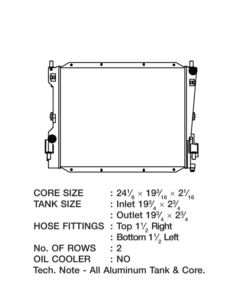 
                      
                        CSF 05-14 Ford Mustang Radiator
                      
                    