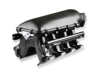 HOLLEY LS HI-RAM EFI MANIFOLD - BLACK GM LS1/LS2/LS6