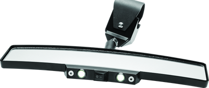 DragonFire Racing Lighted Rear View Mirror - 1.75-2 in.