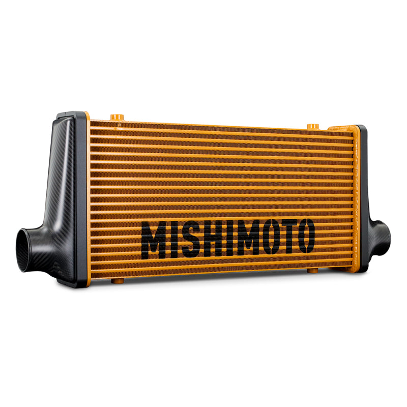 
                      
                        Mishimoto Universal Carbon Fiber Intercooler - Gloss Tanks - 525mm Silver Core - S-Flow - C V-Band
                      
                    