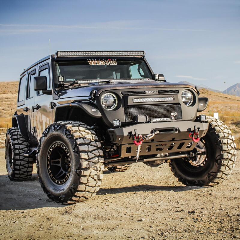 
                      
                        Westin 18-20 Jeep Wrangler JL / 20 Gladiator Tube Fenders - Front - Textured Black
                      
                    