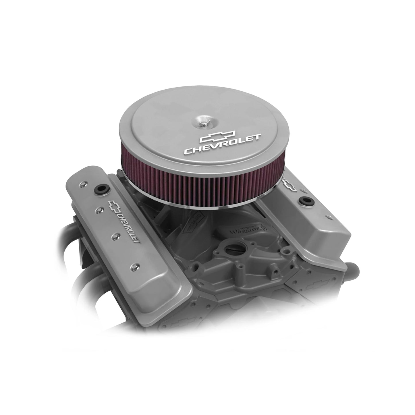 HOLLEY GM LICENSED VALVE COVER - MUSCLE SERIES - SBC - CENTER BOLT