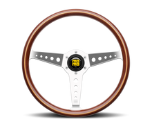 Momo California Wood Steering Wheel 360 mm - Mahogany Wood/Pol Spokes