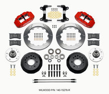 Wilwood Narrow Superlite 6R Front Hub Kit 12.88in Red 82-92 Camaro//Firebird
