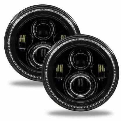 Oracle Jeep Wrangler JL/Gladiator JT 7in. High Powered LED Headlights (Pair) - Dynamic