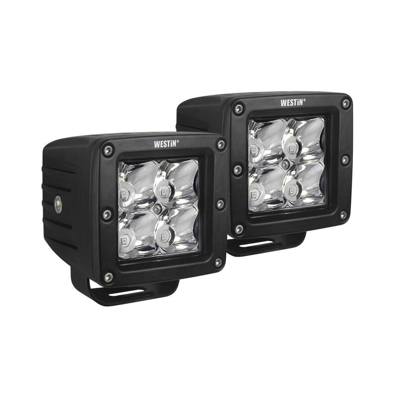 
                      
                        Westin Compact LED -4 5W Cree 3 inch x 3 inch (Set of 2) - Black
                      
                    
