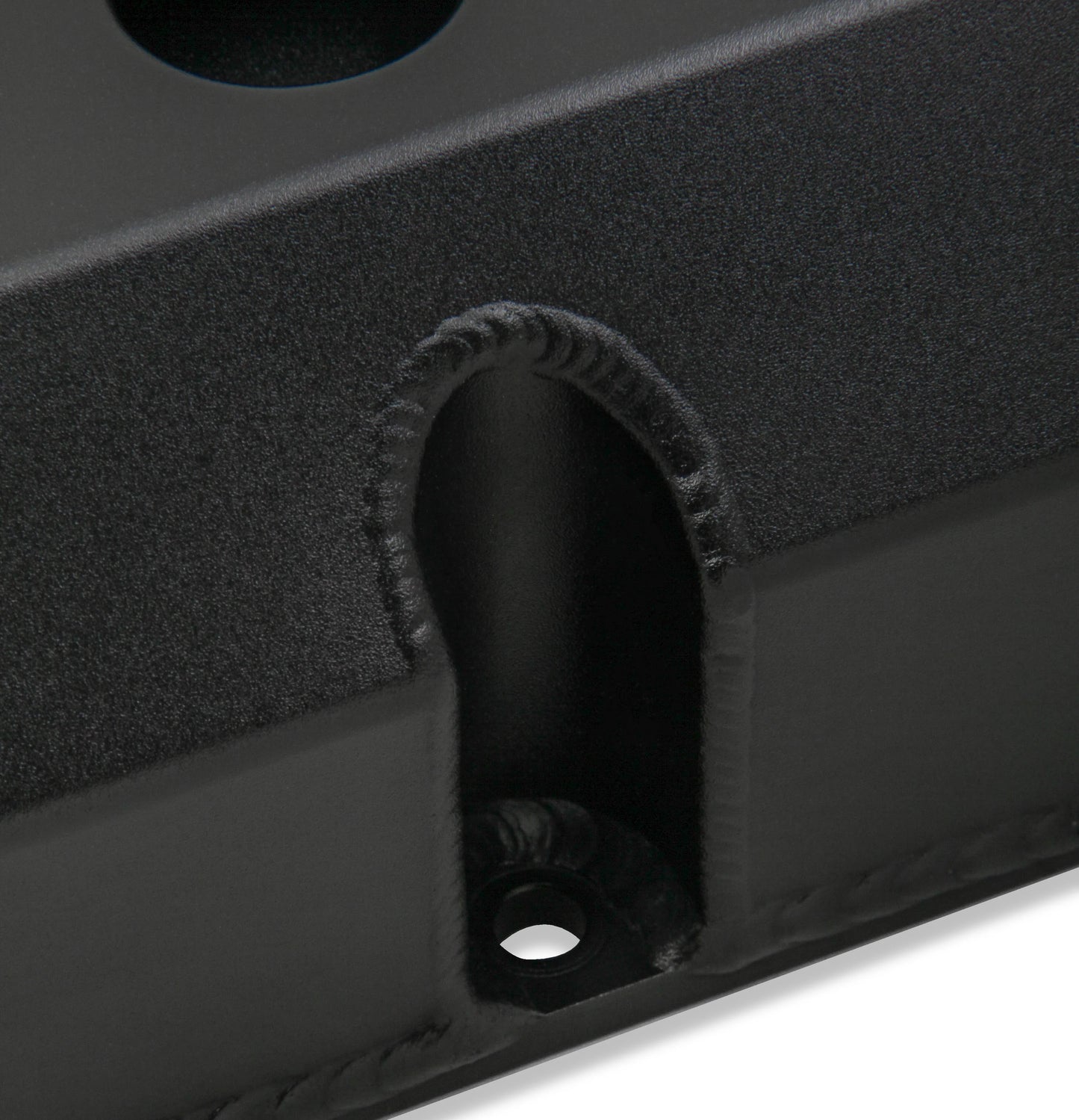 HOLLEY GM LICENSED VALVE COVER - TRACK SERIES - SBC - FABRICATED ALUMINUM - PERIMETER BOLT