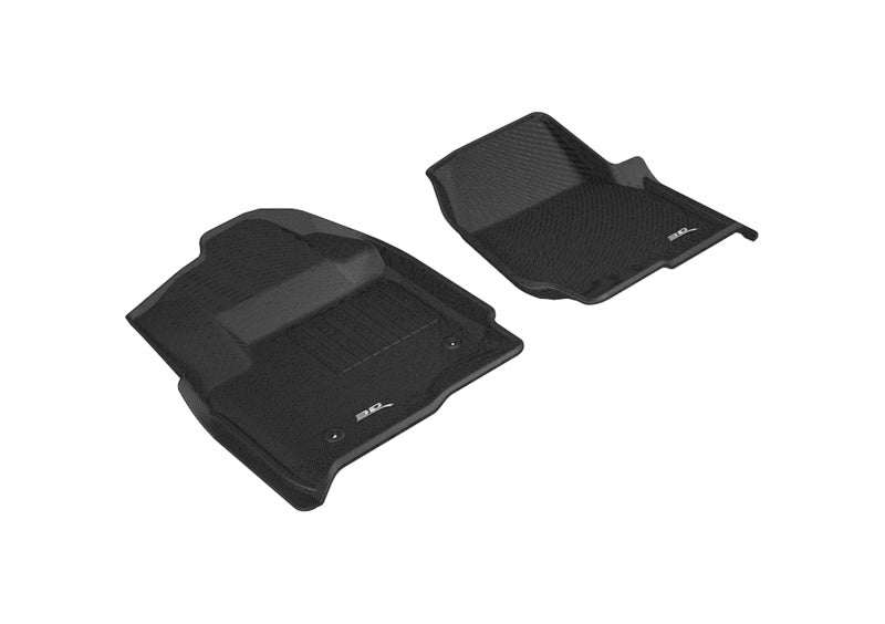 
                      
                        3D MAXpider 2017-2019 Ford F-250/350/450 Kagu 1st Row Floormat - Black
                      
                    