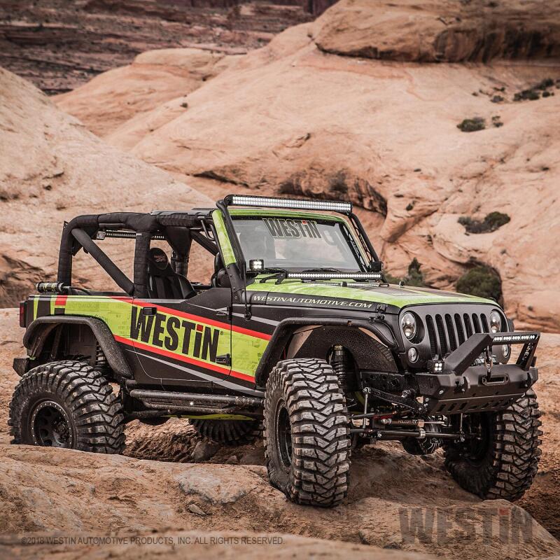 
                      
                        Westin/Snyper 07-17 Jeep Wrangler Triple Tube Rock Rail Steps - Textured Black
                      
                    