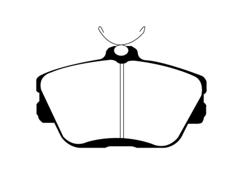 
                      
                        EBC 01-07 Ford Taurus 3.0 Ultimax2 Front Brake Pads
                      
                    