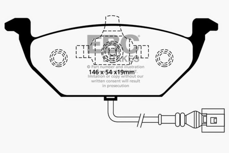
                      
                        EBC 00-05 Volkswagen Beetle 2.0 Ultimax2 Front Brake Pads
                      
                    